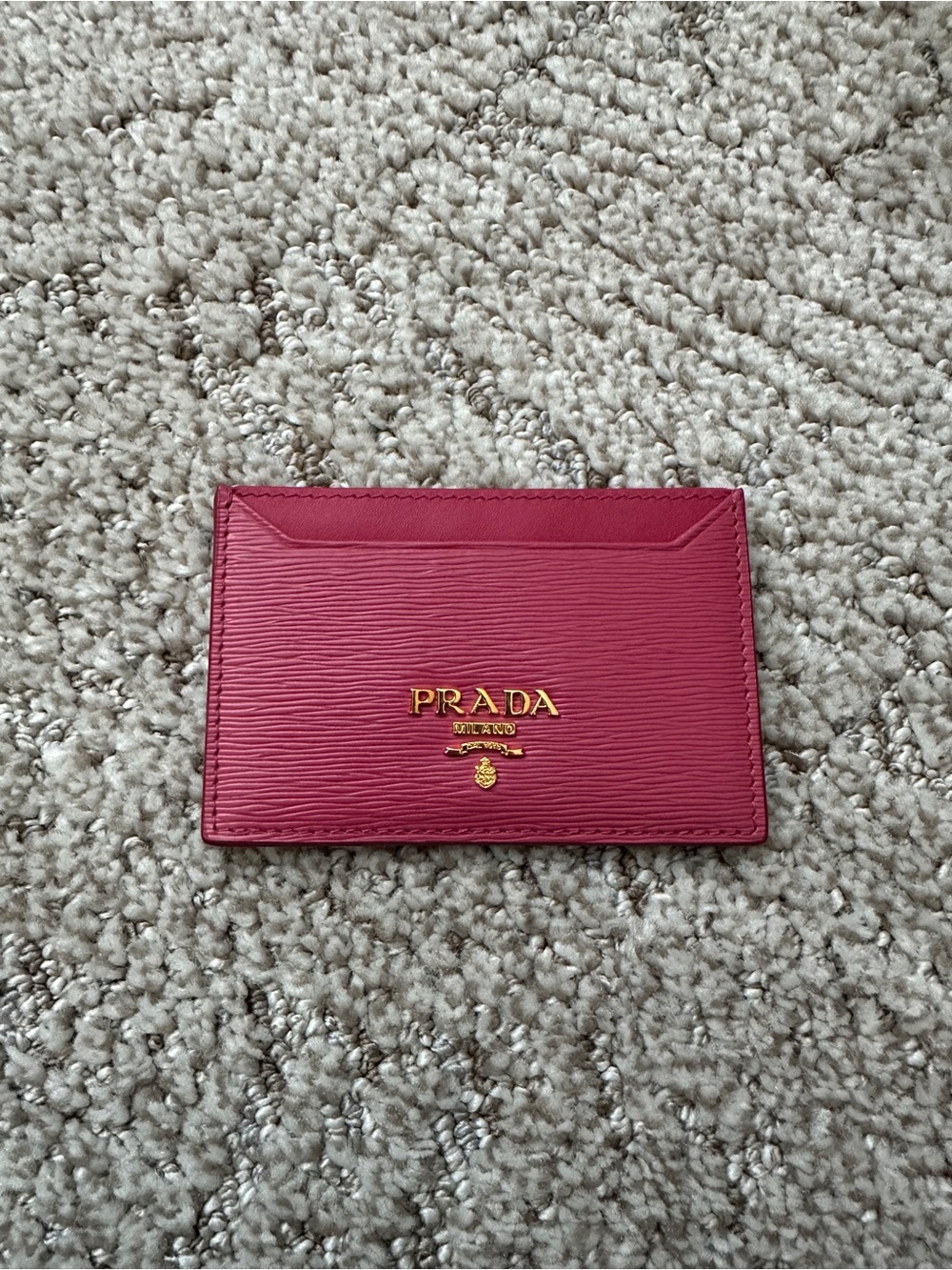 Prada Pink Card Holder